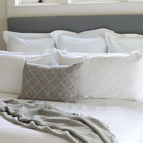 If Only Home Organic Cotton Pillow Shams Pair
