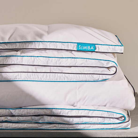 The Simba Hybrid Duvet King Size Added Outlast and Down 2 Unique Sides for sale online 